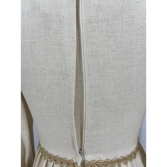 70's Elizabethan Revival Black Label Gunne Sax Dress - Picture 6 of 10